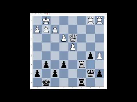 Alatorzeff vs Capablanca Moscow 1935