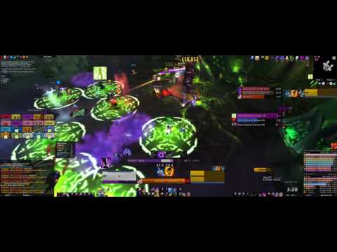 Invalid Target vs Mythic Tichondrius - Balance Druid & Shadow Priest PoV
