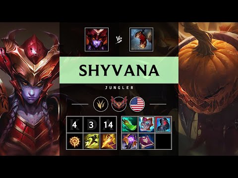 Shyvana Jungle vs Fiddlesticks - NA Grandmaster Patch 25.21
