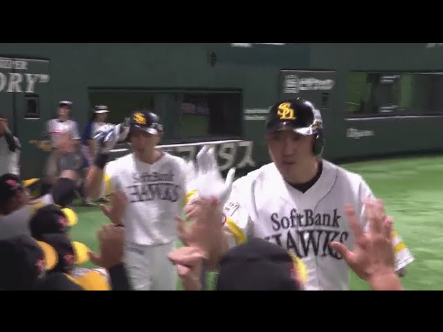 【2回裏】CS男の一打!! ホークス・内川聖一の勝ち越しの2ランホームラン!! パーソル CS パ 1st 2019/10/5 H-E