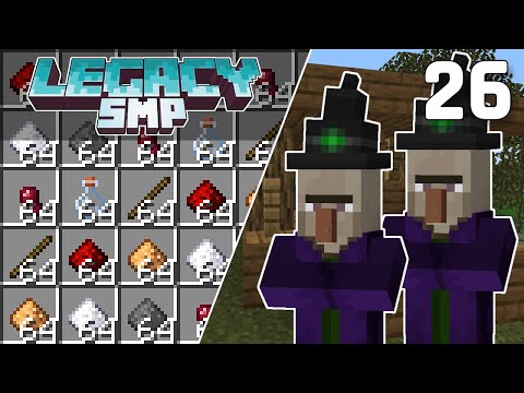 Looting Witch Farm - Legacy SMP #26 (Multiplayer Let's Play) | Minecraft 1.16