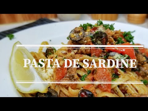 Pasta  De Sardine with Fresh Tomatoes and Olive Oil