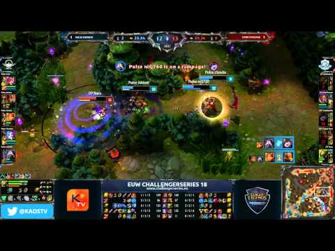 Pulse eSports vs Dark Passage Map 3 - EUW Challenger Series #18