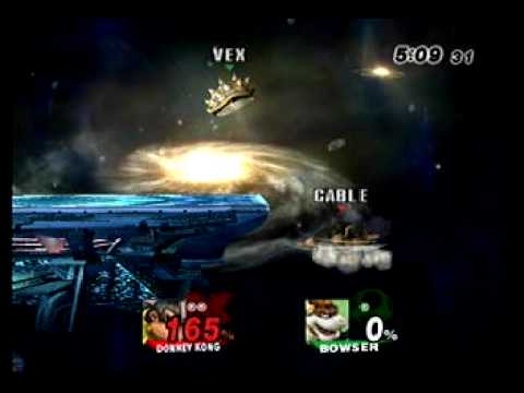Cable(Donkey Kong) vs Vex Kasrani (Bowser) 1