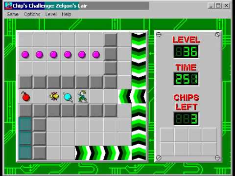 CCLP3 level 36 solution - 222 seconds