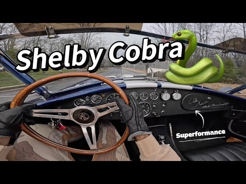 SHELBY COBRA 427 SC MK3 SUPERFORMANCE DRIVER VIEW 4K