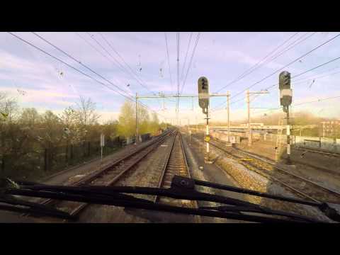 [cabinerit] A train driver's view: Den Haag CS - Lelystad Centrum , VIRM, 20-Apr-2015.