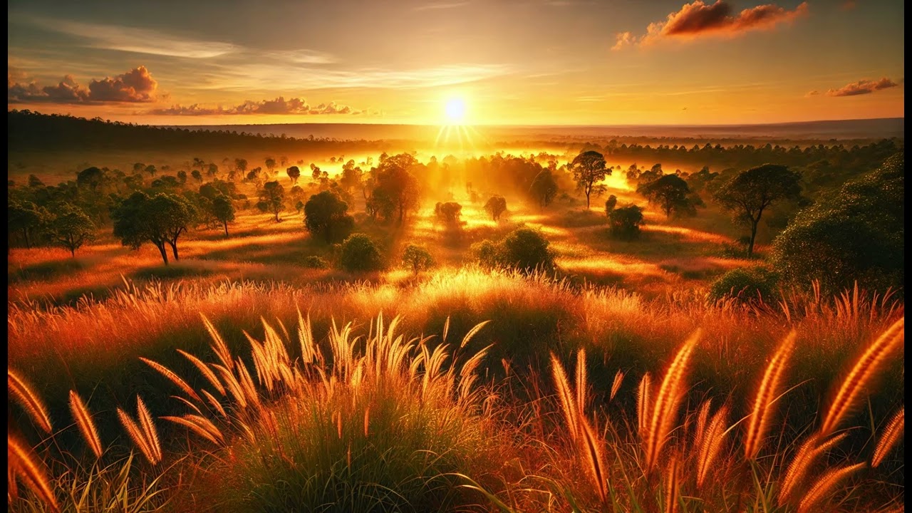 Sunset Meadow | Lo-Fi Beats for Peace and Beauty