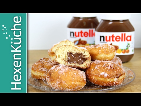 Mini Berliner mit Nutella | Thermomix TM5 Rezept | Krapfen