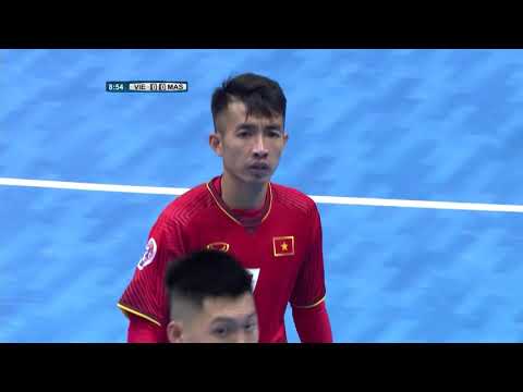 Vietnam 2-1 Malaysia AFC Futsal championship 2018