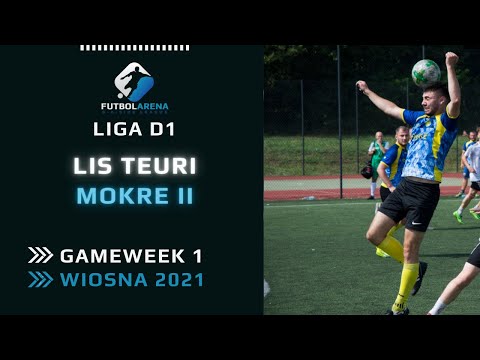 LIS TEURI - Mokre Mucha Team II - Liga D1 (1. kolejka Wiosna 2021)