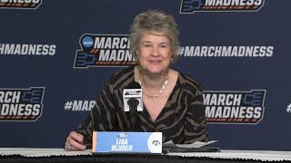 Iowa Coach Lisa Bluder's postgame press conference after NCAA tournament win over Holy Cross