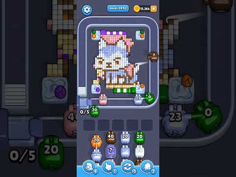 Pixel Flow Level 2492 Walkthrough