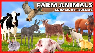  ANIMAIS DA FAZENDA | Fatos e Curiosidades sobre os ANIMAIS DA FAZENDA - 