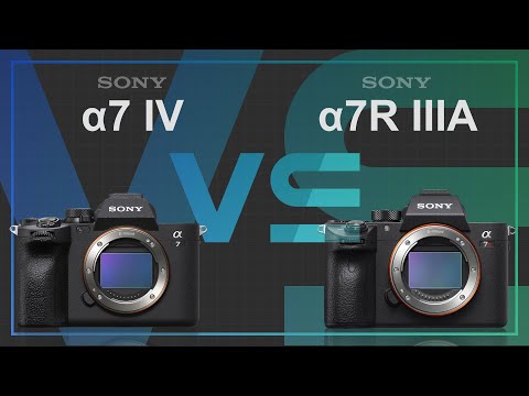 Sony alpha a7 IV vs Sony alpha a7R III A
