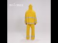 yellow raincoat