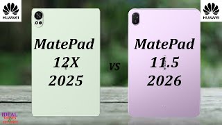 Don't Buy a Tablet Until You See This Huawei MatePad 12X vs MatePad 11.5 2026 Comparison!