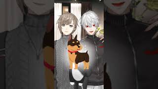 葛葉の犬に襲われてベロベロされる叶【にじさんじ切り抜き/叶/葛葉】#shorts