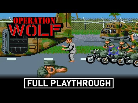 Arcade: Operation Wolf Complete Longplay. Classic