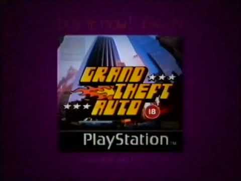 Grand Theft Auto, multiplatform (BMG Interactive, 1998) UK TV ad