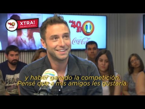 Måns Zelmerlöw responds to his fans at the 40 to 1, Spain (22.06.2015)