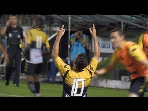 Gol de Natan, ABC 2x2 Criciuma 25/08/2015, Brasileiro Série B 2015