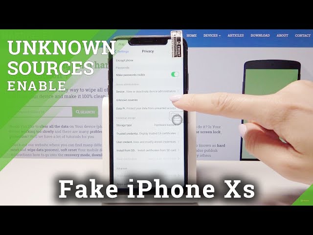 how to turn on unknown sources on iphone how to turn on unknown sources on iphone