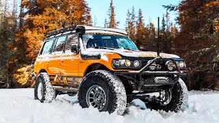 Blizzard Conditions While Snow Wheeling a Shelf Road... What Did I Do Wrong?