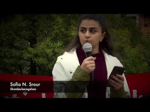 Appell Sofia N  Srour - markering mot skamvold og sosial kontroll