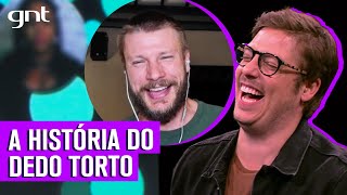 Rodrigo Hilbert conta a VERDADEIRA versão do dedo torto acidentado | Que História É Essa, Porchat?