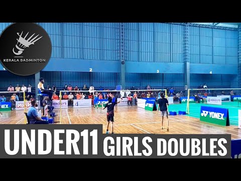 Under 11 Girls Doubles __State Ranking Tournament PALA 2023