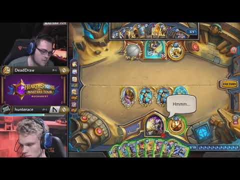 《爐石戰記》大師巡迴賽 布加勒斯特站  - Day 3 | DeadDraw vs hunterace