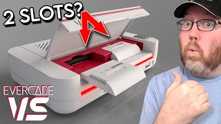 Game System with TWO Cartridge Slots?! Evercade VS