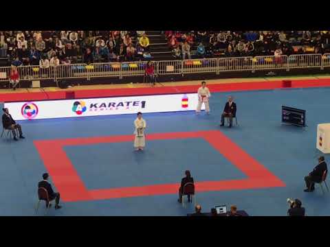 Kiyou Shimizu (JPN) v Hikaru Ono (JPN)- Final- Karate 1 Series A 2018
