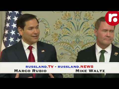 Zu den Ukraine-Verhandlungen und Waffenstillstand – Erklärungen von Marco Rubio und Mike Waltz Zu den Ukraine-Verhandlungen und Waffenstillstand – Erklärungen von Marco Rubio und Mike Waltz