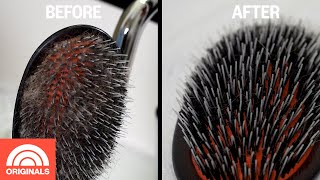 How To Clean Your Hairbrush | TODAY
