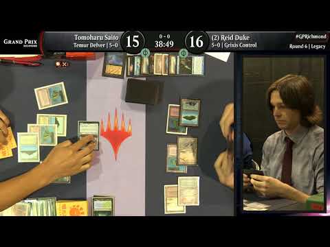 Magic the Gathering GP Richmond 2018 Round 6 Legacy