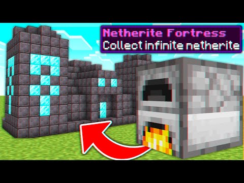 Minecraft, But You Can Smelt OP Structures...