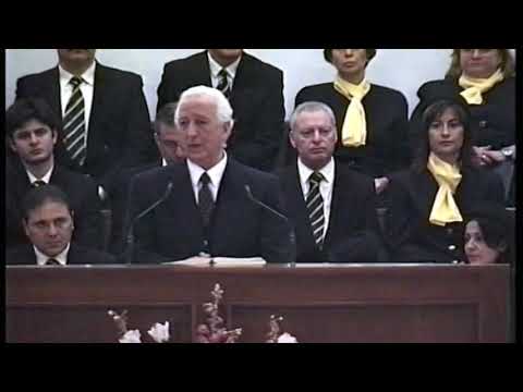 Germano Giuliani e il coro Maran ata  Milano