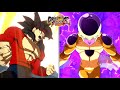 Dragon Ball FighterZ SSJ4 Bardock VS Golden Friza Dramatic Finish MOD