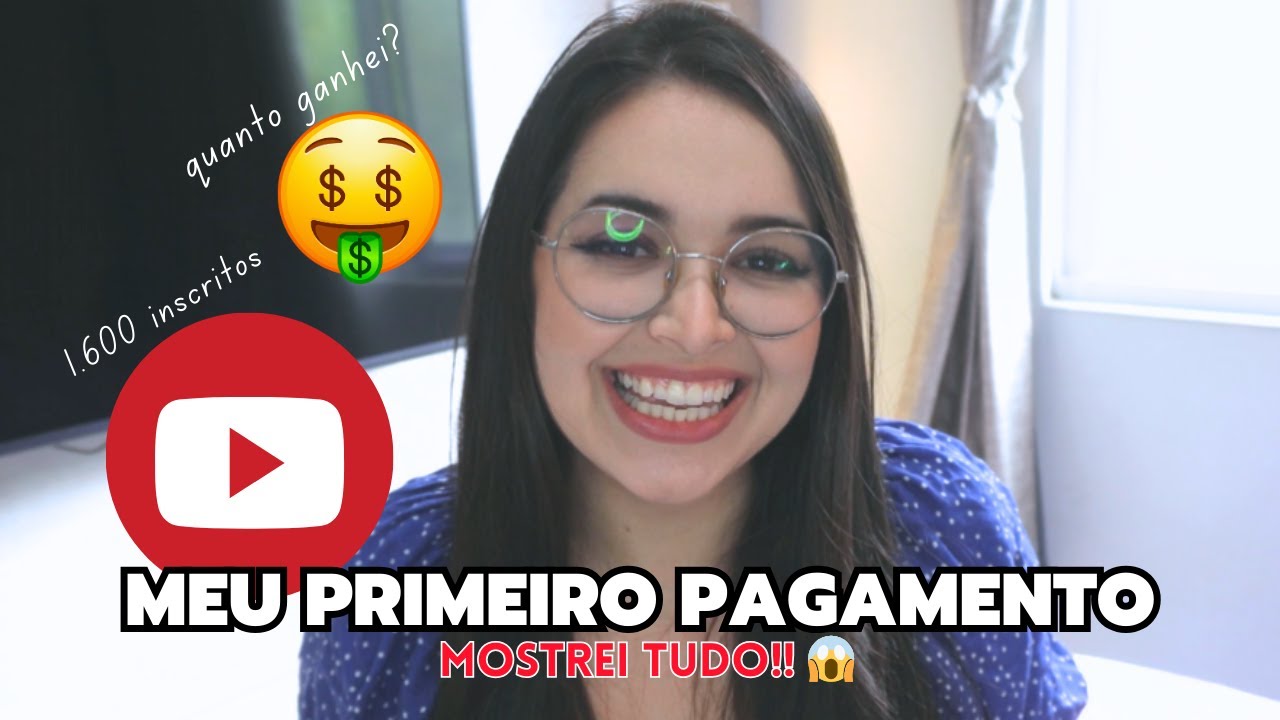 MOSTREI MEU PRIMEIRO PAGAMENTO do YouTube | Quanto ganha um canal pequeno?