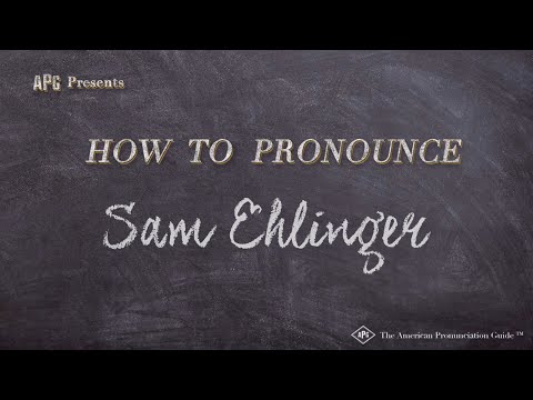 How to Pronounce Sam Ehlinger (Real Life Examples!)