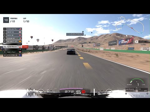 Gran Turismo 7 menu book 43 willow springs sauber dualsense tune at end