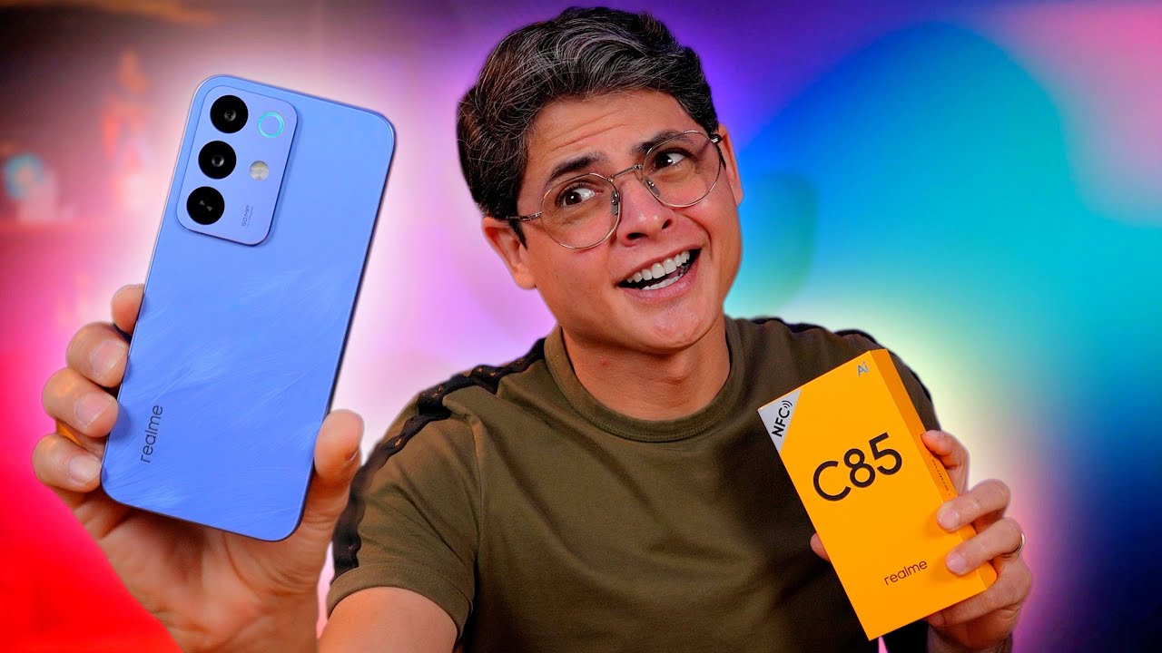 Miniatura da avaliação em vídeo de Smartphone Realme Note 80s 128 GB