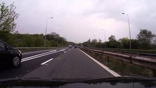 preview picture of video 'GoPro on Audi on M53 and Upton Bypass'