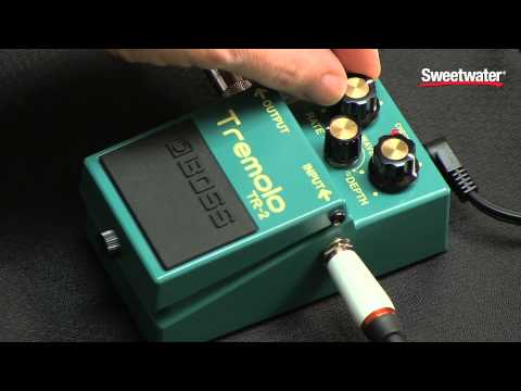 Boss TR-2 Tremolo Effects Pedal | Sweetwater