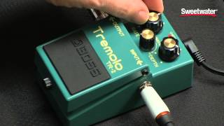 Video thumbnail for BOSS TR-2 Tremolo Pedal Review by Sweetwater by Sweetwater