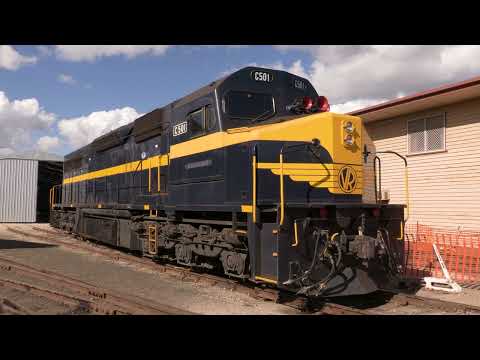 C501 Engine Notch-Up | EMD SD40 GT26CW