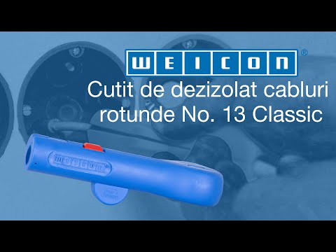 WEICON TOOLS Cutit de dezizolat cabluri rotunde No. 13 Classic