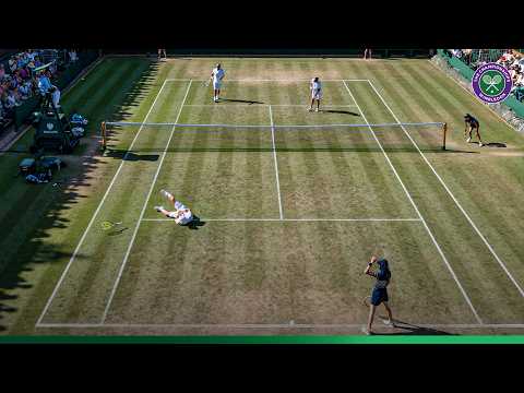 HILARIOUS Moment a Ball Girl takes to the court | Game in full | Wimbledon 2025